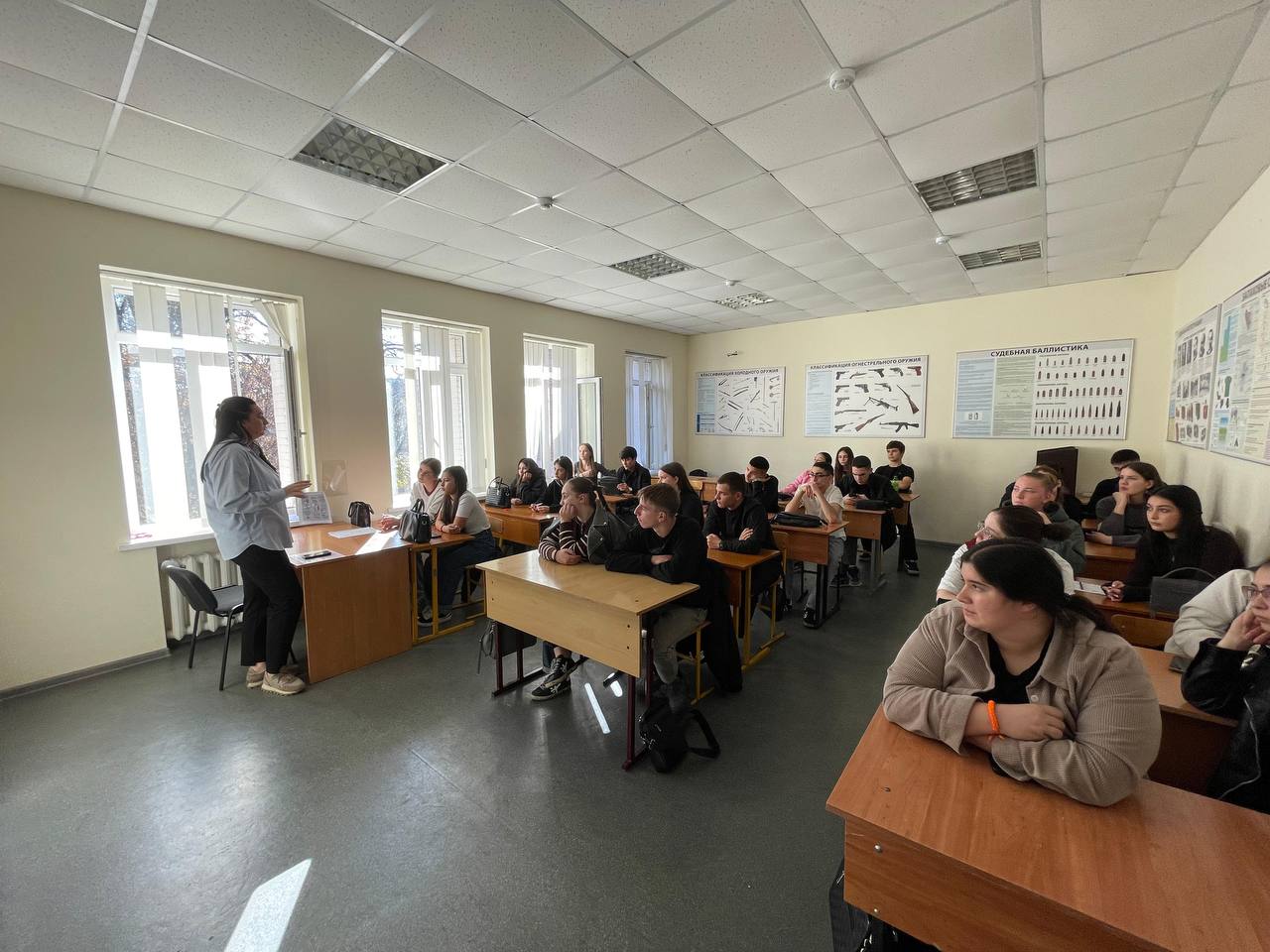 Акция «Покажи, где торгуют смертью» прошла в Владикавказском колледже экономики и права. 